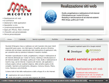 Tablet Screenshot of mecotest.com